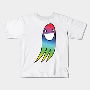 Halloween Rainbow  Ghost Kids T-Shirt